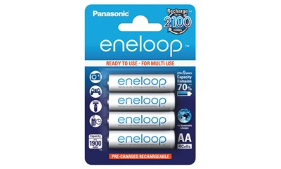 4xAA Pack, 1900 mAh, Panasonic