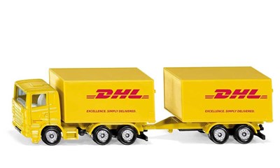 LKW mit Anhänger DHL