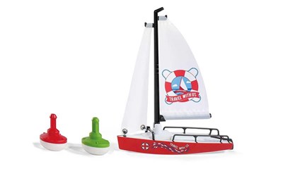 Segelboot mit Bojen 1:50