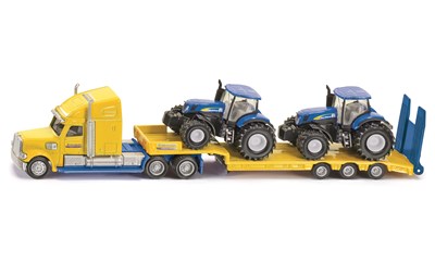 LKW mit Traktoren