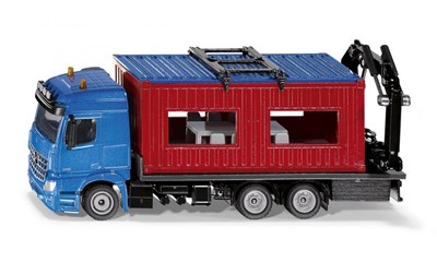 LKW mit Baucontainer