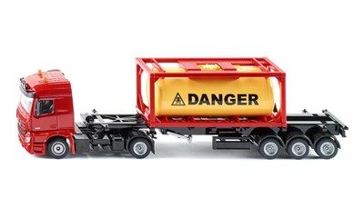 Mercedes-Benz LKW mit Tankcontainer