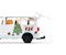 VW T5 Snowman Bastelset