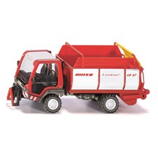 FARMER Lindner Unitrac mit Ladewagen