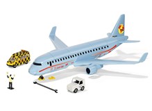 Verkehrsflugzeug mit Zubehör